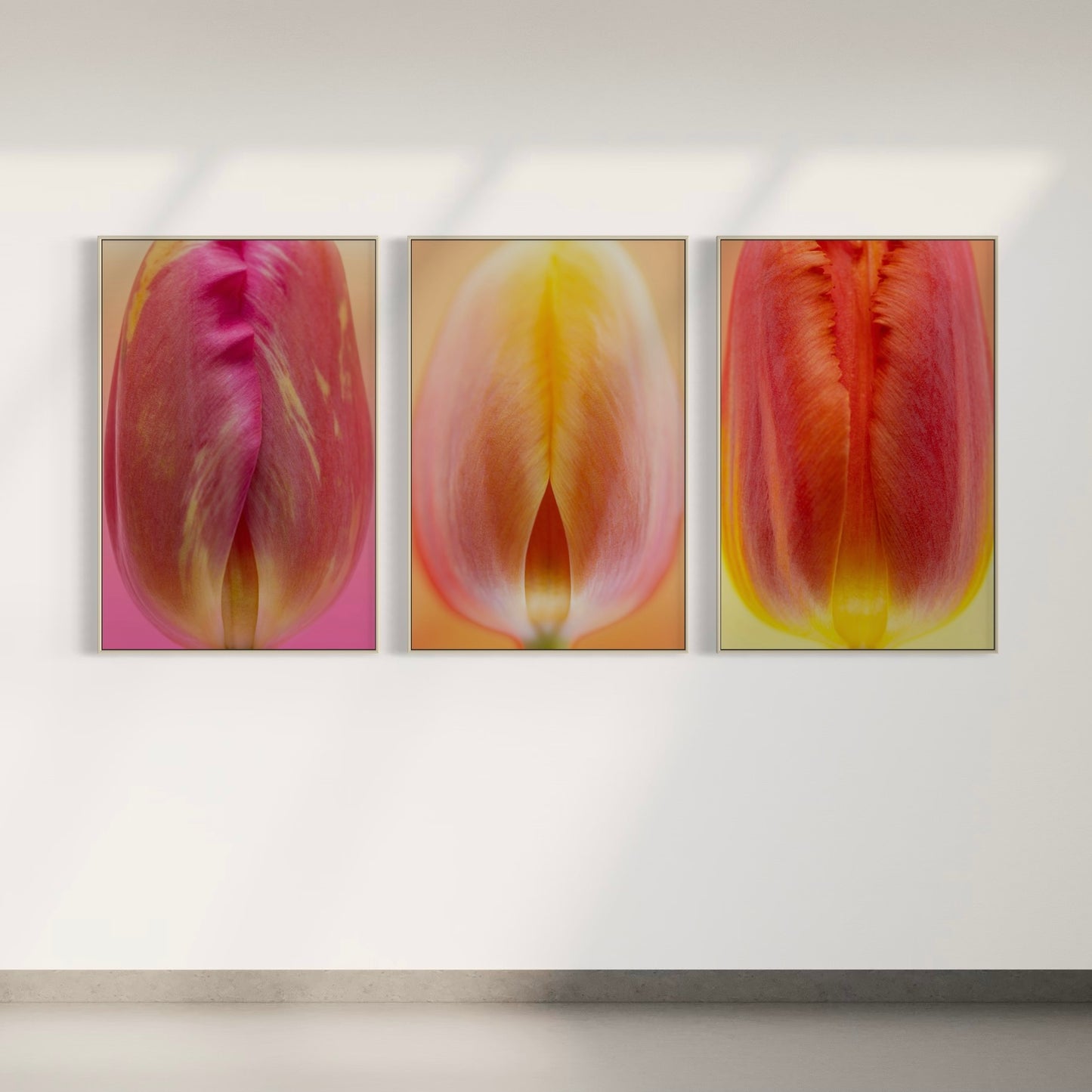 Framed Fine Art Print - Fiery Bud