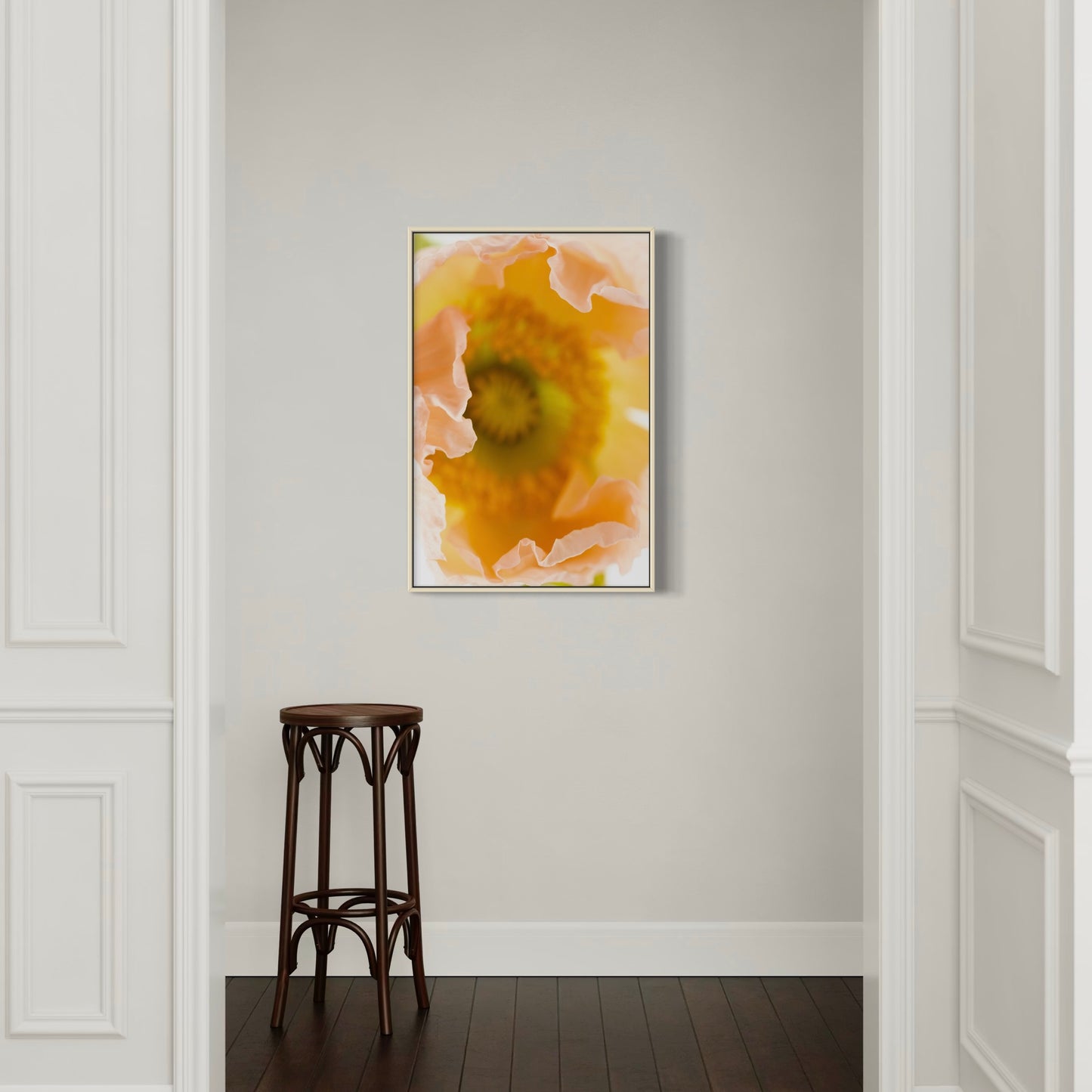 Framed Fine Art Print 75x100cm - Poppy V